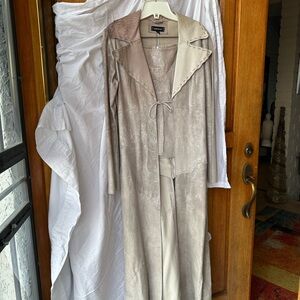 Women’s suede leather 3 piece set